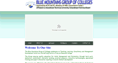 Desktop Screenshot of bluemountainsdoon.com